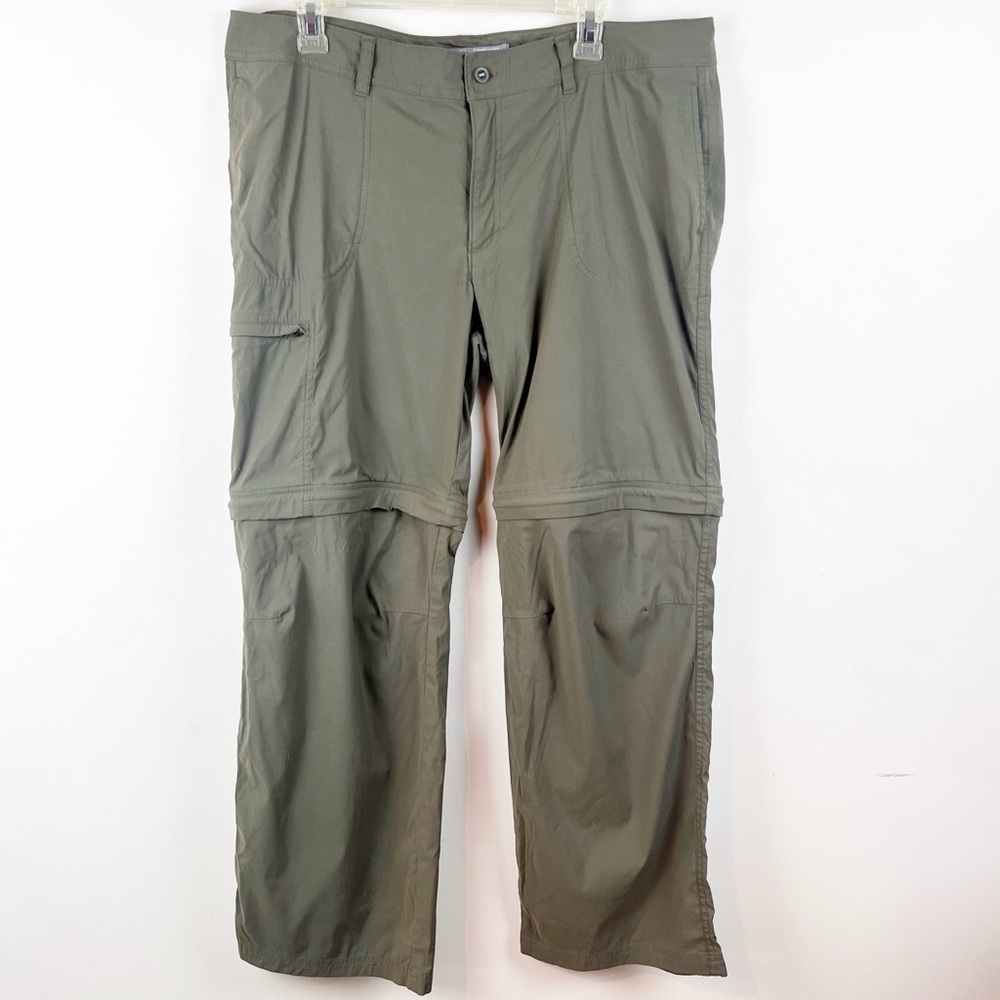 Guide Series Women’s Army Green Convertible Hiking Pants Shorts 16 Outdoor Nylon